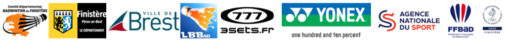 Logo Comité Départemental du Finistère de Badminton